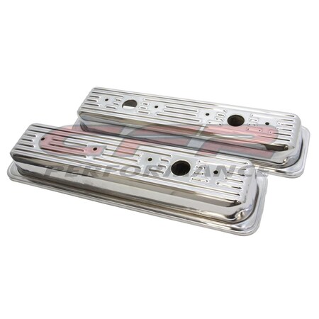 Cfr Performance CFR HZ-9704-PBK 5.0 & 5.7 litre Steel 1987 - 00 Chevy, Gmc Center Bolt Valve Covers - Black CF54894